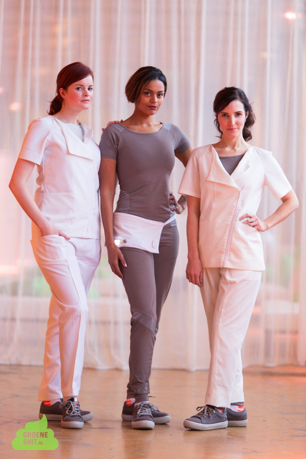 Sustainable and supportive garments for nurses